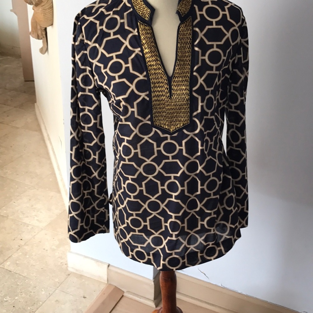 Charter club navy tunic